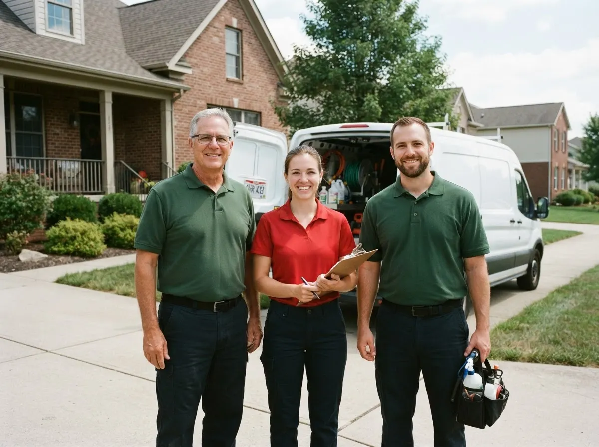 The OakVanta Bug Specialists team, pest control service in Columbus, OH